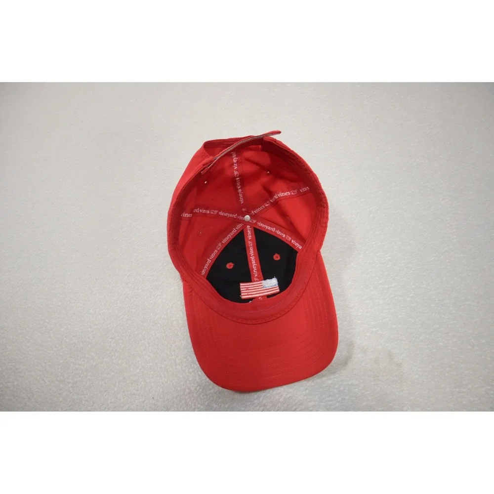 Vineyard Vines Baseball Cap Mens OSFM Red American Flag Performance Excellent